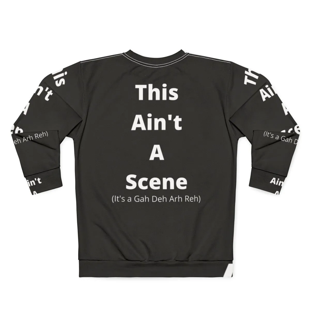 "Fall Out Boy Inspired 'This Ain't a Scene' Music Sweatshirt"