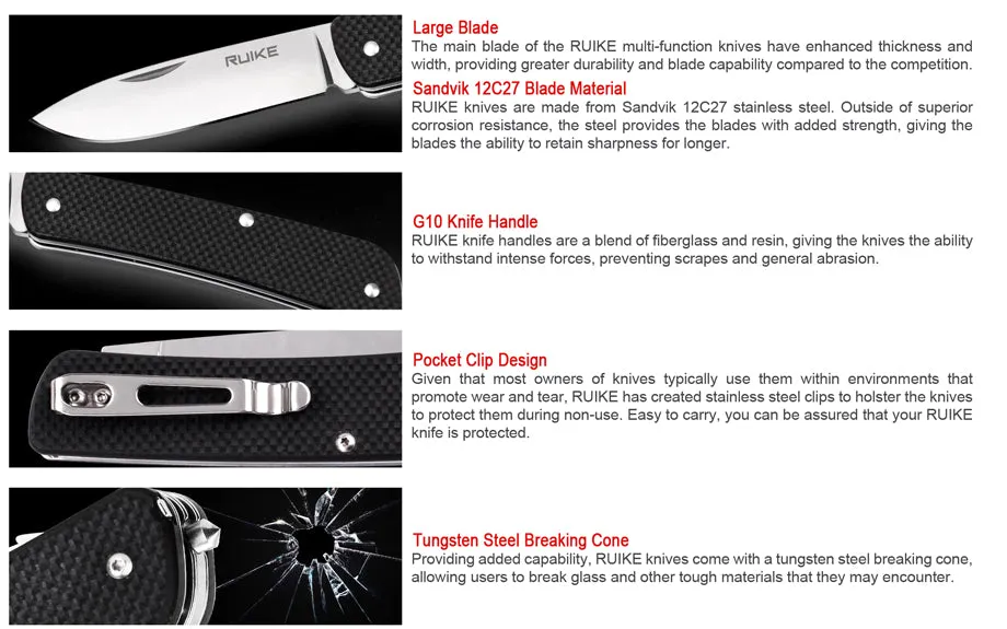 RUIKE® M42 Multi-Functional Knive