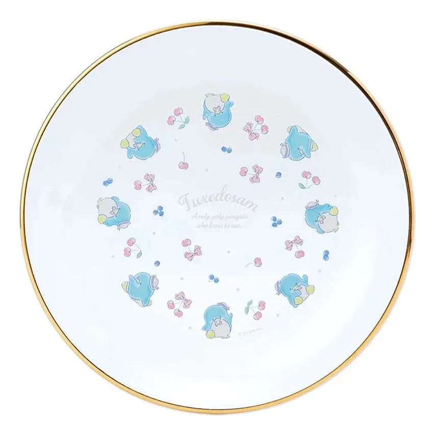 Sanrio Tuxedo Sam Glass Plate
