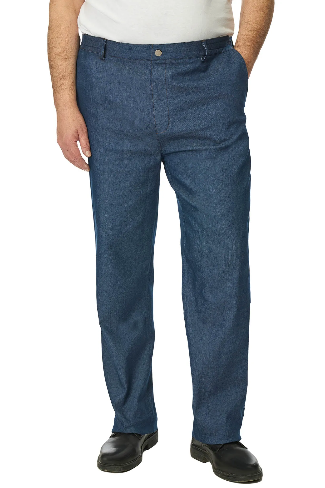 Side-Opening Adaptive Jeans for Men