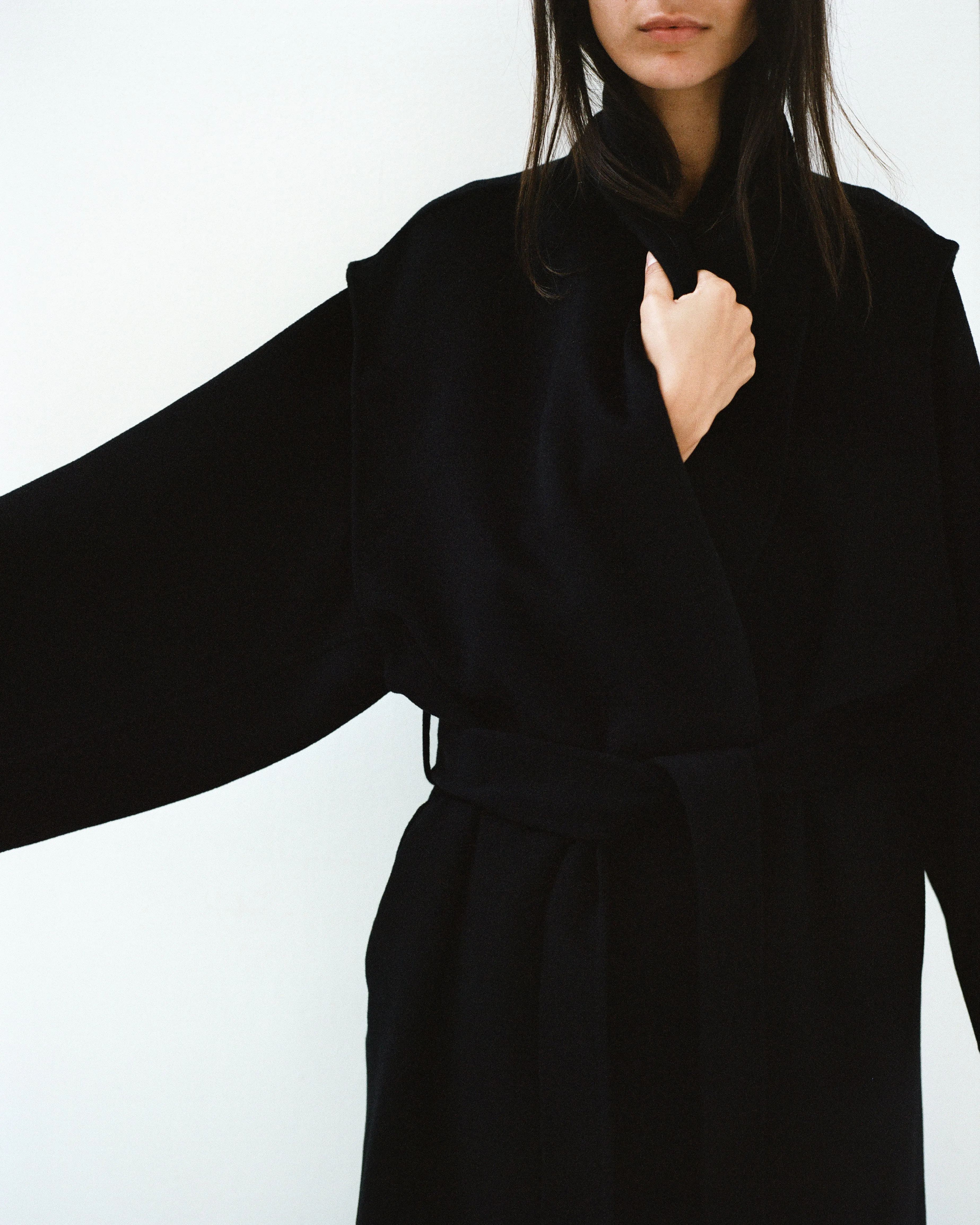 SOURA cashmere coat