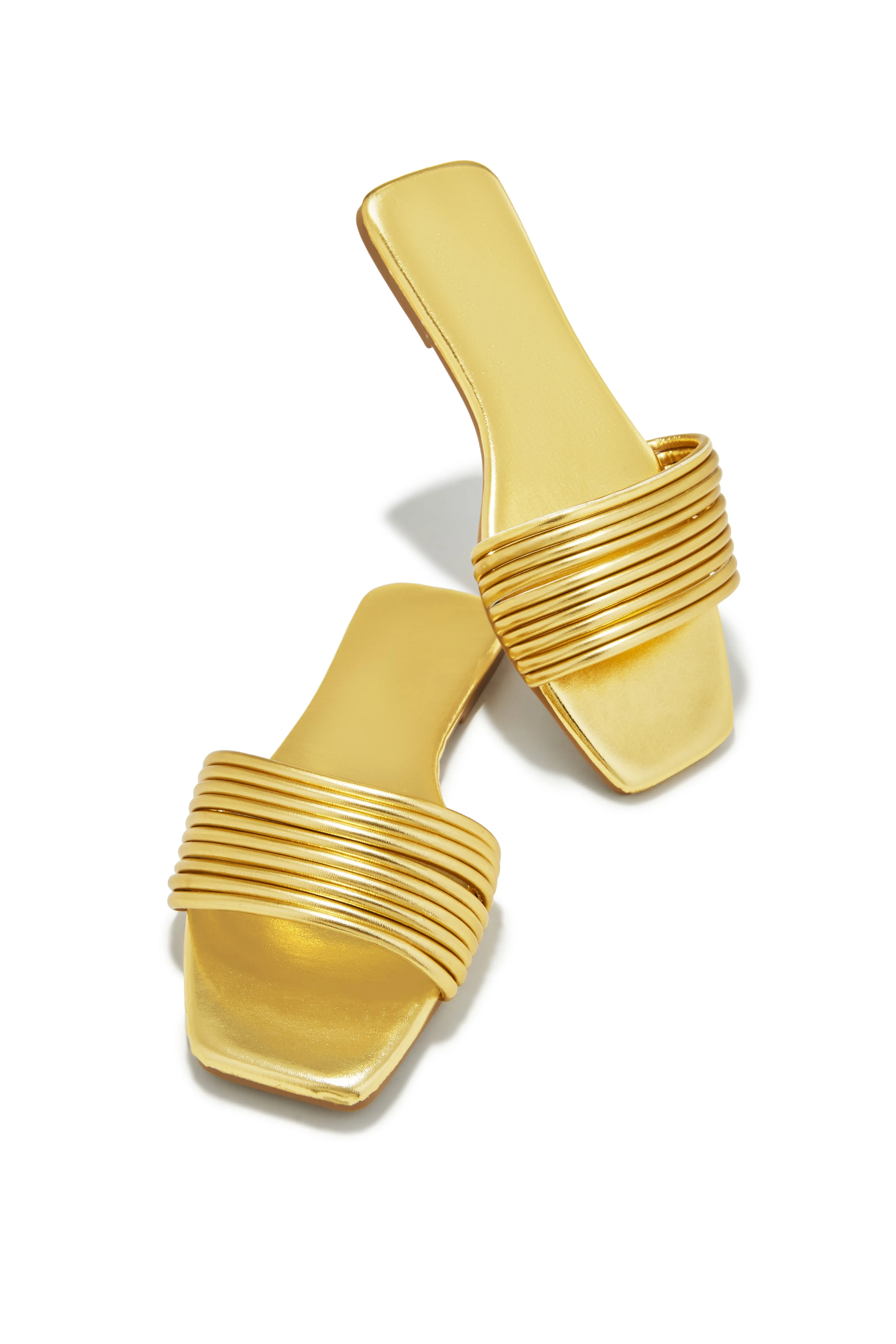 Sun Chaser Slip On Sandals - Tan