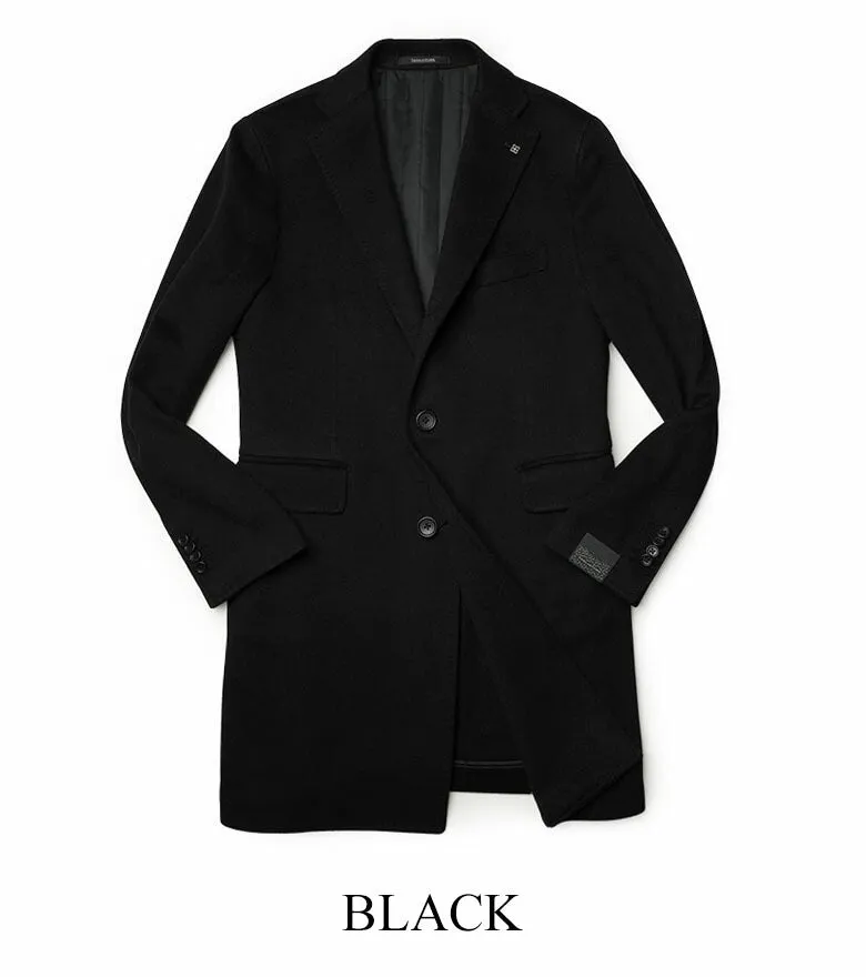 TAGLIATORE タリアトーレ コート チェスターコート メルトン カシミヤ100% 新入荷 シングル