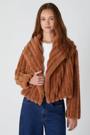 Time Flies Coat Orange