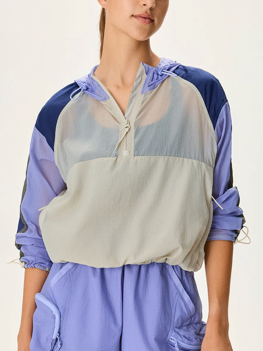 Windbreaker Colorblock Pullover