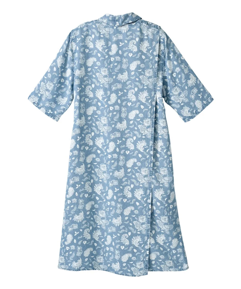 Women's Adaptive Open Back Collared Dress