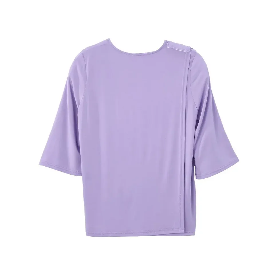 Women's Open Back Top Assisted Dressing