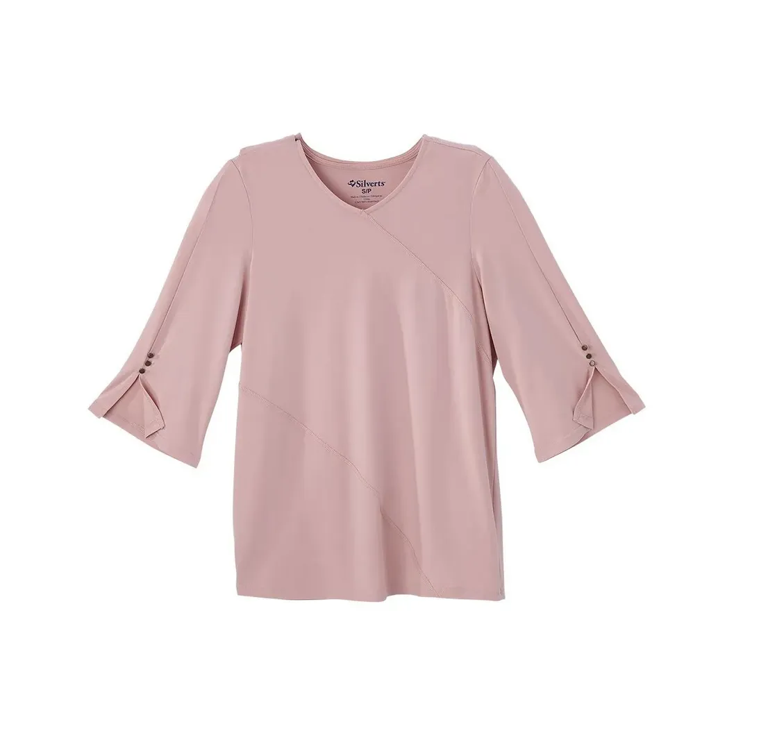 Women's Open Back Top Assisted Dressing