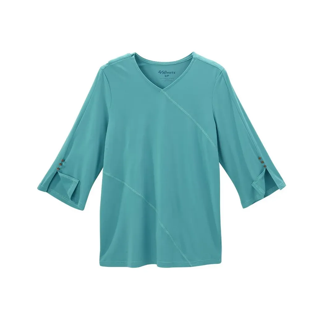 Women's Open Back Top Assisted Dressing