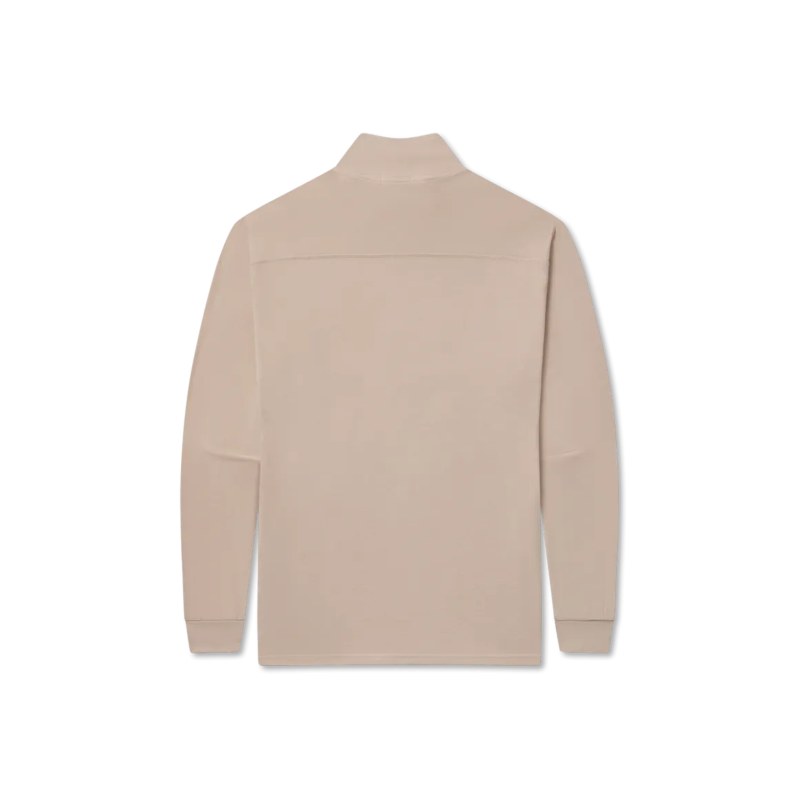 Woods Cross Brushed Quarter Zip - Taupe