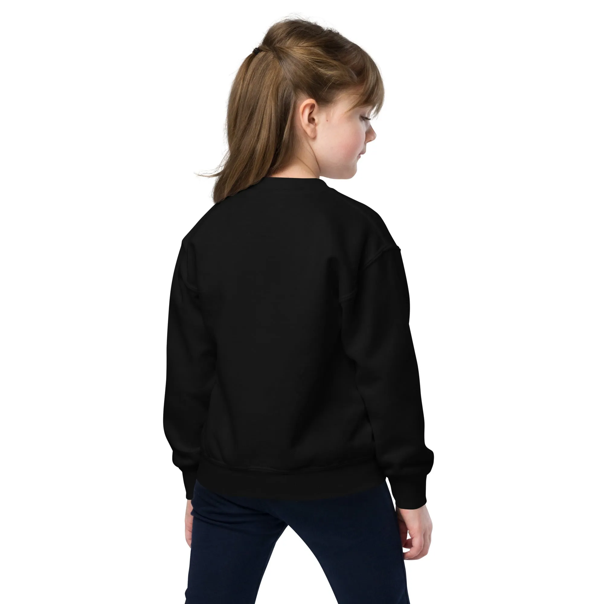 Youth Crewneck Sweatshirt Train Hard Win Easy